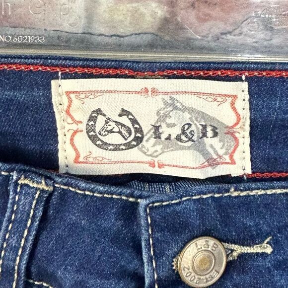 5 for $25š„L&B Lucky & BlessedāCheetah Print Patched Bermuda Shorts Size 6 - Picture 3 of 6